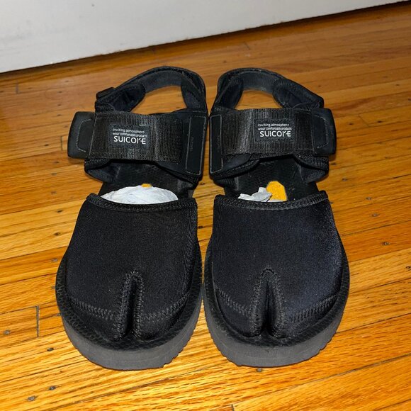 Suicoke Black BITA-V Sandals - Picture 3 of 7